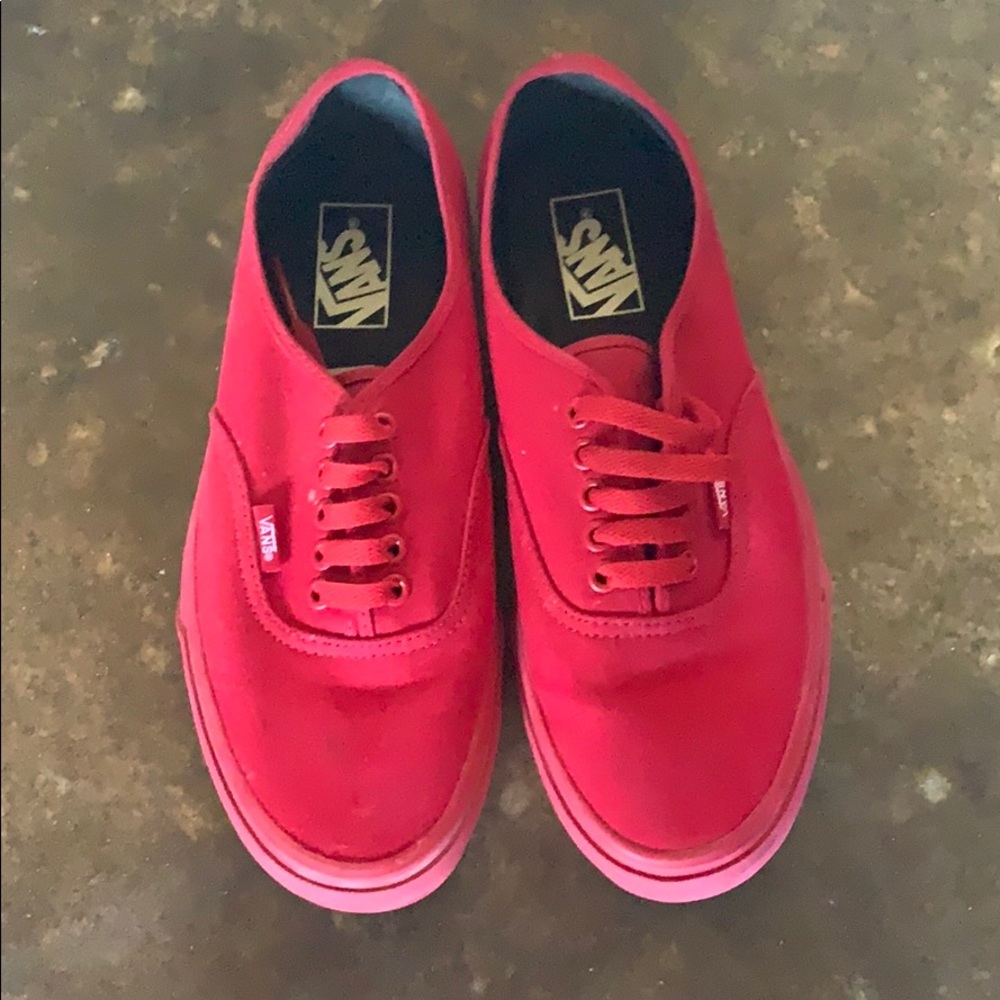 Red Vans